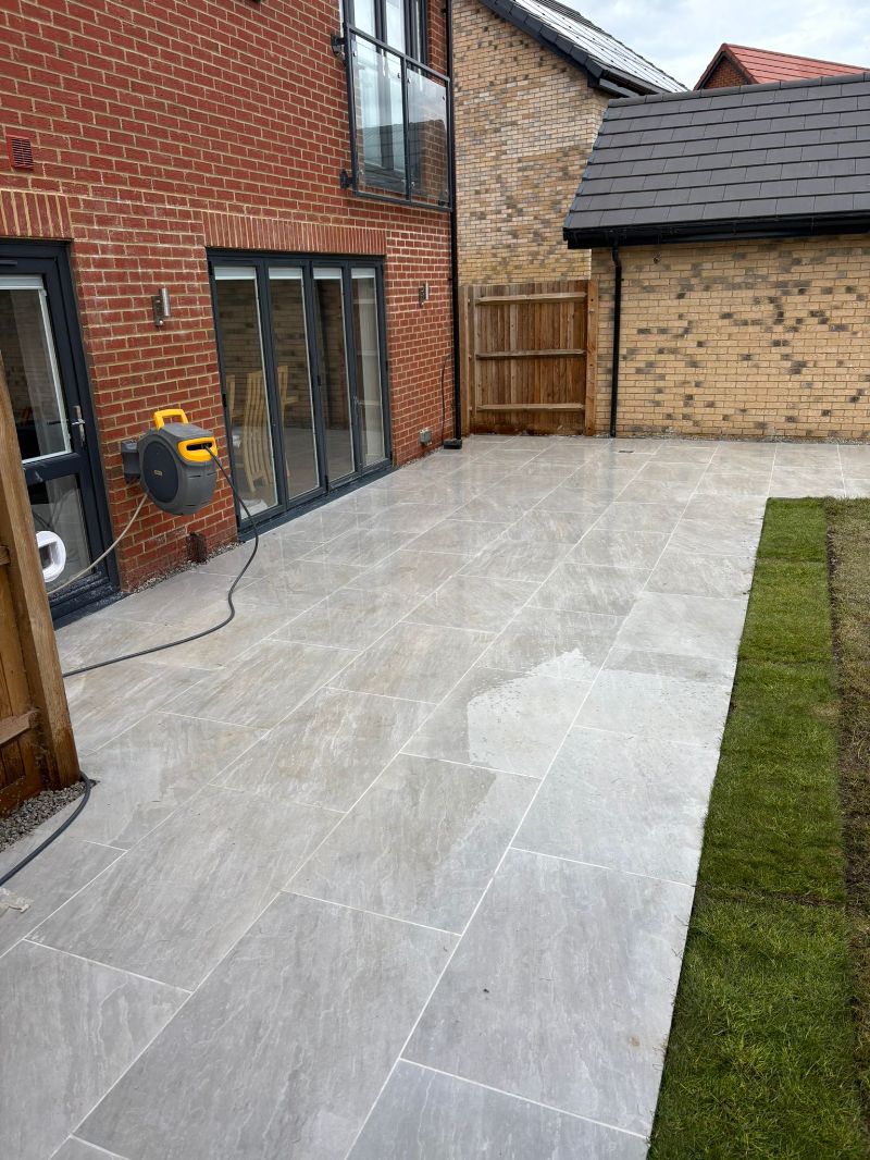 Professional patio installation May 2026 in Kent